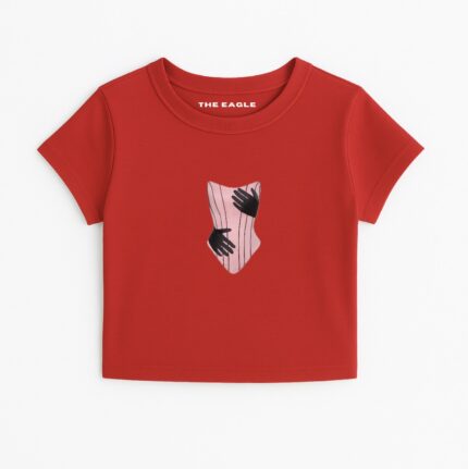 BLUSH CORSET FITTED TEE