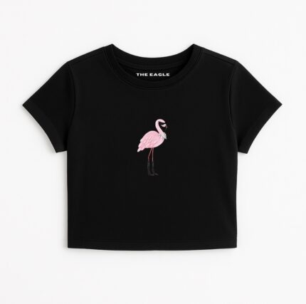 FLAMINGO FITTED TEE
